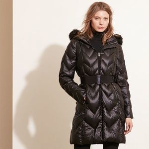 Ralph Lauren belted down jacket